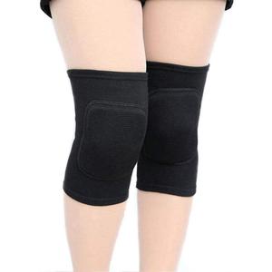 Volleyball Knee Pads for Dancers, Soft Breathable Knee Pads for Men Women Kids Knees Protective, Knee Brace for Volleyball Football Dance Yoga Tennis Running Cycling Workout Climbing (Medium, Black)