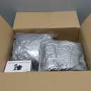 Realspring 6 9 12 Pcs Inflatable Bean Bag Chairs for Adults with Electric Air Pump, Blow up Couch Folding Portable Inflatable Couch Lazy Sofa for Outdoor Movie Night Camping(Grey,6 Pcs)