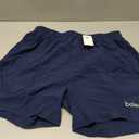 Baleaf Men's 5" Running Athletic Shorts for Workout Gym Tennis Sports Lightweight Quick Dry with Zipper Pocket (Blue, L)