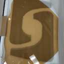 Modern Glass Coffee Table, Mid Century Small Coffee Table, Coffee Table for Living Room,Suitable for Bedroom Living Room Reception Office Tables (Walnut/Brown, Small) (Small 32.2 * 22.4 * 16in)