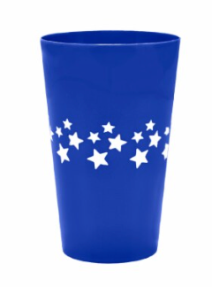 Holiday Home® Patriotic Party Cups - Blue, 4 Pcs