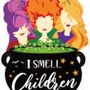 JUESMOS Halloween Hocus Pocus Door Sign I Smell Children Hanging Sign Halloween Decorations Signs for Home Halloween Wreaths Sign for Front Door Wall Indoor Outdoor Decor Halloween Party Supplies Gift