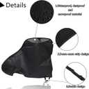Caravan Hitch Cover, Trailer Hitch Lock Covers - Universal Waterproof Breathable Tow Hitch Cover for Caravan, Tongue Jack Cover, PVC Trailer Towing Ball Coupling Lock Covers