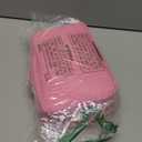 American Mahjong Tiles Set, 166 Pink Mahjong Tiles 1.2 Inch with Carrying Bag and 3 Dice, Portable American Mahjong Game for Travel, Family Game Night