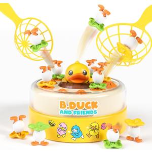 BLF FUN B.Duck Games for Kids Age 4-6, Board Games Bounce and Catch Duck Toys for Kids 4-8, Family Board Games for 5-7 Boys Girls, Birthday Gifts Christmas Party Games for Toddlers 3-5