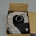 SARISUN Travel Pillows for Airplanes, Airplane Pillow for Long Flight, Airplane Head Strap with Eye Mask for Sleep, Travel Neck Pillow for Car Road Trip, 360 Support Headrest, Stop Bobblehead, Black