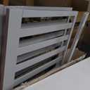 Delta Children Essex 4-in-1 Convertible Baby Crib, Bianca White with Natural Legs