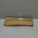 2 Pack Black Curtain Rods for Windows 66 to 120 Inch, 5/8" Diameter Matte Black Small Curtain Rods for Bedroom, Living Room, Kitchen, Outdoor, Farmhouse, Cafe