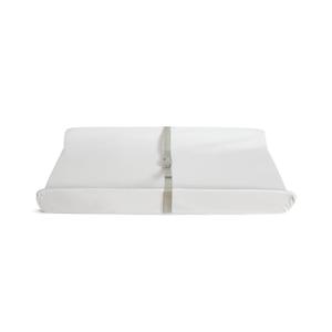 Munchkin Secure Grip Baby Diaper Changing Pad for Dresser, Waterproof and Wipeable, Contoured, Standard Size (14.75" x 31"), White