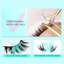 VAVALASH Eyelash Extension Glue Lash Extension Adhesive 0.5-1 Sec Drying Time Retention 9 Weeks Maximum Bond Lash Glue Long Lasting Black Lash Adhesive Professional Lash Artist Use Only (Volume,5ml)