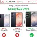 Varikke for Samsung Galaxy S26 Ultra Case, Liquid Silicone Upgrade [Camera Protection] [Anti-Scratch Microfiber Lining] Slim Soft Touch Gel Rubber Shockproof Phone Case 6.9", Dark Purple