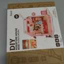 DIY Mini House Building Miniature Kit Milkbox, Miniverse Lifestyle Bookshelf Decoration, Cute Craft Kits for Women or Girls 14+, Kawaii Gifts Hobbies for Crafters (Strawberry Milkbox)