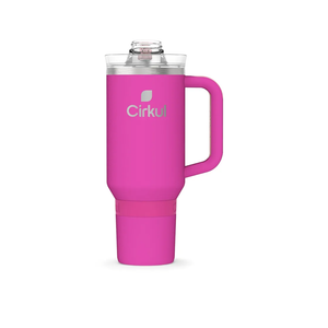 Cirkul 40oz. Brink Stainless Steel Tumbler with Handle, All-Day StrawSip™, Double-Wall Insulated