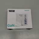 iPhone 17 Charger USB C Fast Charger Block, 3 Type C Port Each 40W Charger for iPhone 17 16 15 Pro Max Plus, Galaxy S25 S24 S23, iPad, Tablet, Total 165W GaN 6 Port Wall Charging Station Hub Adapter