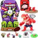Smashers Mega Horror House (Black) by ZURU, Interactive Toy, Collectable Toy for Kids and Teens