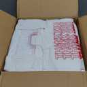 Fuxury 1000 Count Thank You Plastic Bags (11.5" x 6.5" x 21") White, T-shirt, Grocery, Take Out, To Go, Retail Shopping Bags in Bulk (Made in USA)