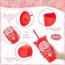 Uiifan 48 Pcs Nurse Week Gifts Bulk 2026 Nurse Appreciation 24 oz Reusable Tumbler with Lid and Straw for Ot Month Thank You Practitioner Graduation Gift (Stylish)