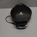 FOHERE Waffle Cone Maker Machine and Ice Cream Bowl Maker with Temperature Control, Double Side Nonstick Waffle Bowl Maker with Cone Roller, 7.5 Thin Waffle Maker for Home Kitchen (Black)