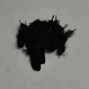 100PCS Black Soft Goose Feathers 5-7Inch for Angel Wings Crafts Wedding Party Decorations Clothing and Hats Accessories