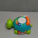 Jyusmile Baby Toys 6 to 12 Months, Musical Turtle Crawling Infant Toys, Early Learning Educational Toy with Light & Sound, Christmas Birthday Gifts for Boy Girl 7 8 9 10 11 Month 0-1 Year Old (Blue)