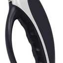 Internet's Best Ergonomic Utility Knife with Non Slip Feature - Retractable Razor Knife Set - Box Cutter Locking Razor Knife - Storage Pouch Extra Blade Refills - Easy Change