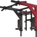 HAKENO Multifunctional Wall Mounted Pull Up Bar/Chin Up bar, Dip Station for Indoor Home Gym Workout, Power Tower Set Gym Equipment 800LBS (Black)