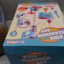 Kids Cleaning Toy Set for Toddlers with 3-in-1 Vacuum That Really Works, Mop & Broom Set & Pretend Play Household Cleaning Tools, Christmas Birthday Gift for Kids Toddlers Boys Girls Ages 3-5-8+