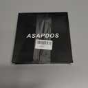 ASAPDOS for Samsung Galaxy S25 Case with Card Holder,PU Leather Shockproof Flip Case with RFID Blocking Card Holder and Kickstand for Men Women Blue