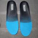 Plantar Fasciitis Insoles for Men Women - Orthotics Inserts, Shoe Insoles Arch Support Flat Feet Inserts Work Boot Insole (Mens 10-10 1/2 | Womens 12-12 1/2) (Blue)