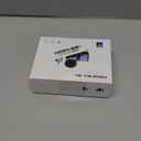 PQRQP 3 in 1 Microphone for iPhone/Android/Camera, Wireless Microphones, 328ft Transmission, 18H Battery Life, Mini Microphone for Record Interview, Vlogs, Tiktok (Ebony Black)