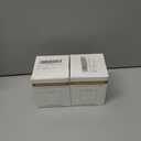 2 x Grey Wood Grain Wallpaper Border Removable PVC Waterproof Peel and Stick Wallpaper,Bathroom Mirror Frame Border Sticker Wall Decor 3.93 inches x 32.8 feet