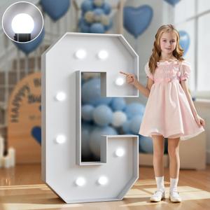 Marquee Letters 3 Feet Tall Large Light Up Letters Decorations Wedding Engagement Happy birthday White Party Decorations Marry Me Sign Big Cardboard Backdrop C