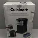 Cuisinart Automatic Grind & Brew 12-Cup Coffee Maker with Blade Grinder, Programmable Coffee Machine Glass Carafe with 1-4 Cup Setting, Brew Pause, Grind-Off Option, DGB-400NAS, Black/Stainless Steel