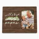 Yorhifa Papaw Grandpa Picture Frame