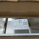 Stainless Steel Shelf 2 Pack 14"x48", Wall Mounted Metal Shelves