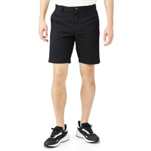 Amazon Essentials Men's Slim-Fit 9" Chino Shorts (28, Black)