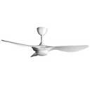 reiga 52-in Bright White Ceiling Fan with Dimmable LED Light Kit Remote Control Modern Blades Reversible DC Motor, 6-speed, Timer