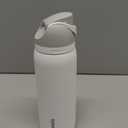 Owala FreeSip Insulated Stainless Steel Water Bottle with Straw, BPA-Free Sports Water Bottle, Great for Travel, 32 Oz, Shy Marshmallow