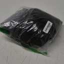 Black Tulle Princess Dress for Girls, Ruffled Sleeves, Tiered Skirt, 10-12 Y