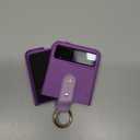 Maxdara for Moto Razr 2023 Case with Ring, Slim Motorola Razr 2023 Case Lens Protector (Purple)