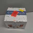 Crystalia 4 Pack 22 oz On The Go Yogurt Parfait Cups with Lids & Spoon, Large Breakfast Plastic Bowls with Topping Cereal Oatmeal Salad or Fruit Container for Snack Box (Clear)