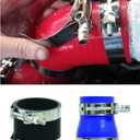 10PCS 70mm - 78mm Stainless Steel T-Bolt Clamps Turbo Intake Intercooler Clamp for 2-1/2" Hose