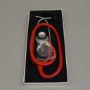 HCS Red Stethoscope, Classic Lightweight - Medical, Dual Head Stethoscopes for Nurses, Nursing School, Student Essentials, Work, Home - 22 inch Tubing