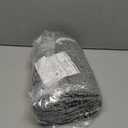 Bath Rugs Chenille Bathroom Rug Mat Non Slip Bath Mat Absorbent Shaggy Extra Thick Soft Shower Carpet Machine Washable Comfortable Grey, 24" x 16"