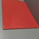Thirteen Chefs Extra Large 24 x 18 Red Cutting Board - HDPE Plastic, 1/2" Thick Poly for Commercial Restaurant Kitchens, NSF Stamped