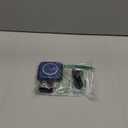 UCOMX 3 in 1 Charging Station for Multple Devices,Foldable 3 in 1 Wireless Charger for Travel,Nano Wireless Charging Station for iPhone16 15 14 13 12 Pro Max/Watch 10 9 8 7 6 5 4 3 Ultra/AirPod Pro (Blue)