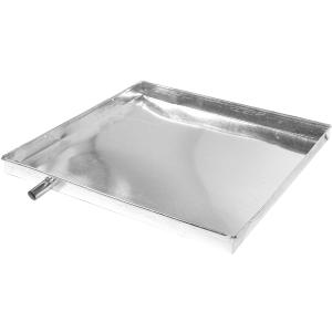 DOITOOL Air Conditioner Drain Pan Portable Ac Drip Tray Water Catcher 17.32 X 15.75 X 1.18 Inches Galvanized Material for Indoor Outdoor Unit Floor Protection