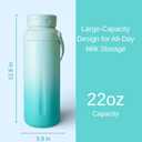 Portable Breast Milk Cooler Bottle – 24H+ Cooling, Stainless Steel Insulated Breastmilk Storage for Work and Travel, Designed for Working Moms
