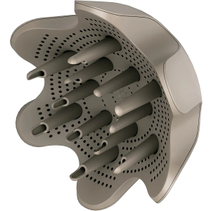 Shark XSKHD1VD HyperAIR IQ Curl-Defining Diffuser, Auto Preset Attachment for HyperAIR Blow Dryers, Styling Tools, For Wavy, Curly, and Coily Hair, Enhance Natural Curls, Extendable Prongs, Stone