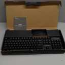 CHONCHOW USB Wireless Gaming Keyboard and Mouse Combo, LED Backlit Ergonomic Mechanical Feeling Keyboard, Rechargeable 2500mAh Battery, Anti-ghosting Keyboards 7D 3600DPI Mice for PC Gamer (black,rgb backlit)